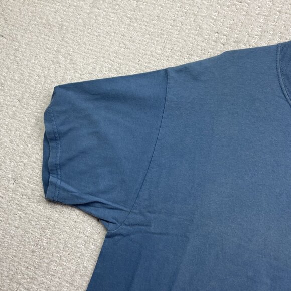 VTG Y2K Guy Harvey Original Fish Graphic T-Shirt Men's L Blue Single Pocket Tee - Picture 13 of 15